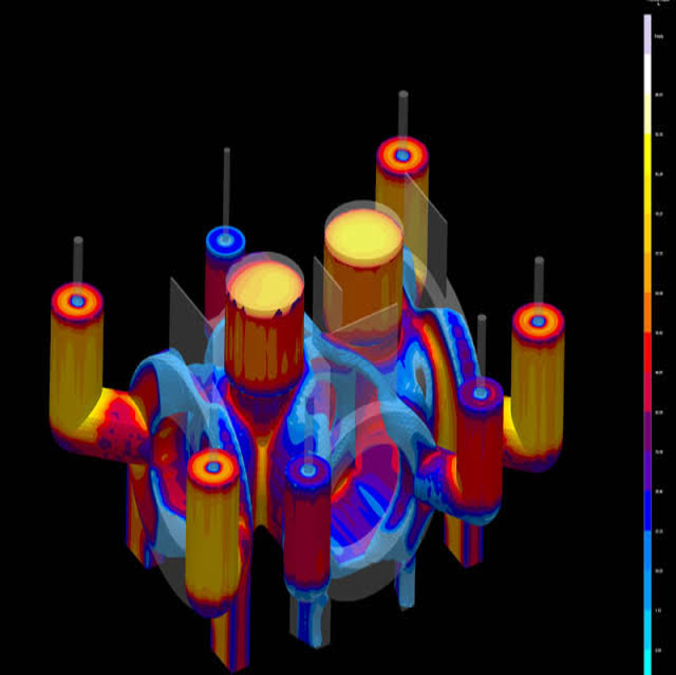 Casting 3D Simulation